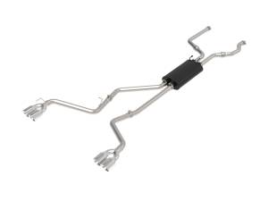 aFe Power - aFe Power MACH Force-Xp 304 Stainless Steel Cat-Back Exhaust System w/ Polished Tip Ford Explorer ST 20-23 V6-3.0L (tt) - 49-33139-P - Image 1