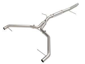 aFe Power MACH Force-Xp 3 IN to 2-1/2 IN Stainless Steel Axle-Back Exhaust System Audi A4 (B9.5) 20-23 L4-2.0L (t) - 49-36445