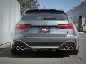 aFe Power - aFe Power MACH Force-Xp 3 IN to 2-1/2 IN Stainless Steel Cat-Back Exhaust System Polished Audi RS6 Avant 20-23 V8-4.0L (tt) - 49-36448-P - Image 4