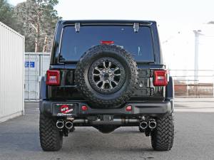 aFe Power - aFe Power Vulcan Series 2-1/2 IN to 3 IN Stainless Steel Cat-Back Exhaust System Polished Jeep Wrangler 392 21-23 V8-6.4L - 49-38098-P - Image 4