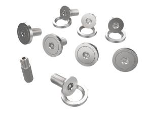 Axles & Components - Wheel Bearings - aFe Power - aFe POWER Terra Guard Stainless Steel Security Hardware Kit - 79-90001