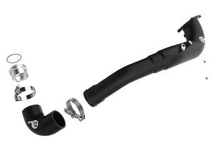 aFe Power - aFe Power BladeRunner 3 IN Aluminum Hot Charge Pipe Black BMW 540i (G30/G31/G38) 17-23 L6-3.0L (t) B58 - 46-20548-B - Image 2