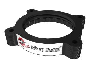 Air & Fuel Delivery - Throttle Bodies & Components - aFe Power - aFe Power Silver Bullet Throttle Body Spacer Kit Black Nissan Frontier 20-23 V6-3.8L - 46-36011B