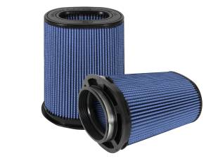 aFe Power - aFe Power Momentum Intake Replacement Air Filter w/ Pro 5R Media (Pair) (6 x 4) IN F x (8-1/4 x 6-1/4) IN B x (7-1/4 x 5) IN T (Inverted) x 10 IN H - 24-91136-MA - Image 1