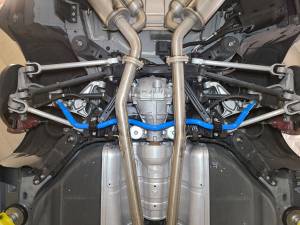 aFe Power - aFe CONTROL Front and Rear Sway Bar Set Blue Infiniti Q50/Q60 16-23 V6-3.0L (tt) AWD - 440-711002-L - Image 6