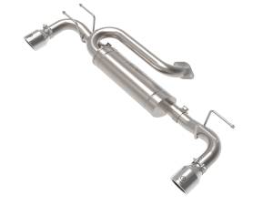 aFe Power Takeda 3 IN to 2-1/2 IN 304 Stainless Steel Axle-Back Exhaust w/ Polished Tip Mazda 3 Hatchback 19-23 L4-2.5L/2.5L (t) - 49-37023-P