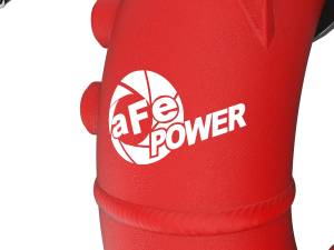 aFe Power - aFe Power BladeRunner 2-1/2 IN Aluminum Hot Charge Pipe Red Toyota Land Cruiser (J300) 22-23 V6-3.4L (tt) - 46-20558-R - Image 3