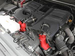 aFe Power - aFe Power BladeRunner 2-1/2 IN Aluminum Hot Charge Pipe Red Toyota Land Cruiser (J300) 22-23 V6-3.4L (tt) - 46-20558-R - Image 6