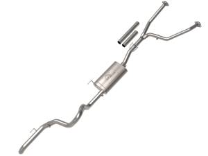 aFe Power Apollo GT Series 2-1/2 IN to 3 IN 409 SS Cat-Back Hi-Tuck Exhaust System Toyota Tundra 22-23 V6-3.4L (tt) - 49-46062