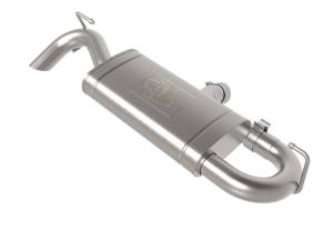 aFe Power - aFe Power Vulcan Series 2-1/2 IN 304 Stainless Steel Axle-Back Hi-Tuck Exhaust System Ford Bronco Sport 21-23 L3-1.5L (t)/L4-2.0L (t) - 49-33141 - Image 1