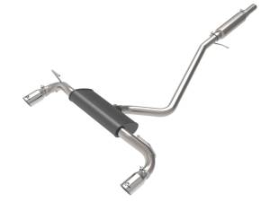 aFe Power Vulcan Series 2-1/2 IN 304 Stainless Steel Cat-Back Exhaust System Polished Ford Bronco Sport 21-23 L3-1.5L (t)/L4-2.0L (t) - 49-33142-P