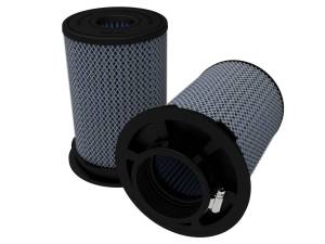 aFe Power - aFe Power Momentum Intake Replacement Air Filter w/ Pro 5R Media (Pair) 3 IN F x 5-1/2 IN B x 5-1/4 IN T (Inverted) x 8 IN H - 20-91203RM - Image 1