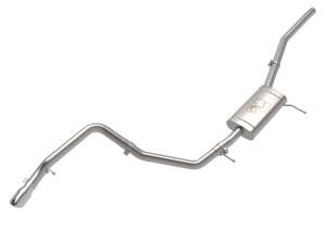 aFe Power - aFe Power Vulcan Series 2-1/2 IN 304 Stainless Steel Cat-Back Exhaust w/ Polished Tip Ford Maverick 22-23 L4-2.0L (t) - 49-33145-P - Image 1
