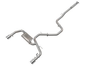 aFe Power - aFe Power Takeda 3 IN 304 Stainless Steel Cat-Back Exhaust w/ Polished Tips Hyundai Elantra N 22-23 L4-2.0L (t) - 49-37028-P - Image 1