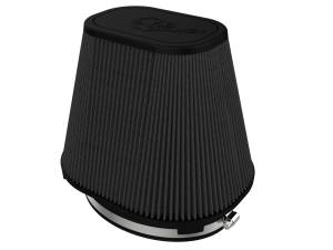 aFe Power Track Series Intake Replacement Air Filter w/ Black Pro 5R Media (7-1/2x5-1/2) IN F x (9-1/4x7-1/4) IN B x (6x4) IN T x 7 IN H - 24-90112K