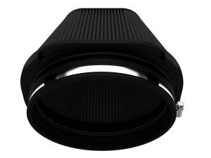 aFe Power - aFe Power Track Series Intake Replacement Air Filter w/ Black Pro 5R Media (7-1/2x5-1/2) IN F x (9-1/4x7-1/4) IN B x (6x4) IN T x 7 IN H - 24-90112K - Image 3