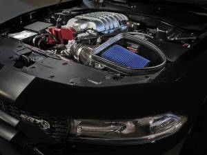 aFe Power - aFe Power Track Series Stage-2 Carbon Fiber Intake System w/ Pro 5R Filter Dodge Charger SRT Hellcat Redeye 21-23 V8-6.2L (sc) - 57-10027R - Image 6