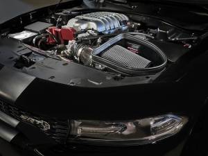 aFe Power - aFe Power Track Series Stage-2 Carbon Fiber Intake System w/ Pro DRY S Filter Dodge Charger SRT Hellcat Redeye 21-23 V8-6.2L (sc) - 57-10027D - Image 6