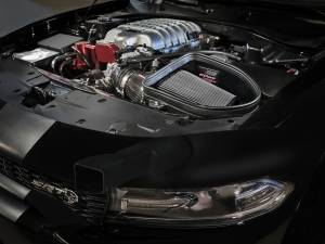 aFe Power - aFe Power Track Series Stage-2 Carbon Fiber Intake System w/ Pro DRY S Filter Dodge Charger SRT Hellcat Redeye 21-23 V8-6.2L (sc) - 57-10027D - Image 7
