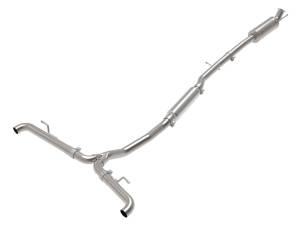 aFe Power MACH Force-Xp 2-1/2 IN to 2-1/4 IN 304 Stainless Steel Cat-Back Exhaust System Mercedes Benz GLA250 14-19 L4-2.0L (t) - 49-36503