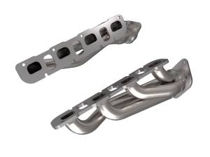 aFe Power Twisted Steel 1-7/8 IN to 2-3/4 IN 304 Stainless Headers w/ Raw Finish Jeep Grand Cherokee Trackhawk (WK2) 18-21 V8-6.2L (sc) - 48-38032