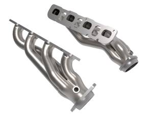 aFe Power - aFe Power Twisted Steel 1-7/8 IN to 2-3/4 IN 304 Stainless Headers w/ Raw Finish Jeep Grand Cherokee Trackhawk (WK2) 18-21 V8-6.2L (sc) - 48-38032 - Image 2