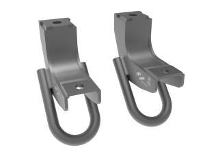 Towing & Recovery - Tow Hooks - aFe Power - aFe POWER Front Tow Hook Gray Toyota Tundra 22-24 V6-3.4L (tt) - 450-72T001-G