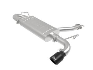 aFe Power Takeda 2-1/2 IN 304 Stainless Steel Axle-Back Exhaust System w/ Black Tips Hyundai Kona 18-23 L4-1.6L (t) - 49-37017-B