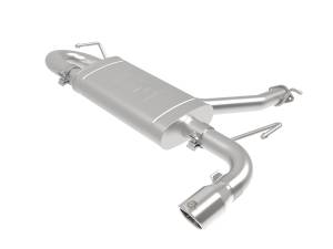 aFe Power Takeda 2-1/2 IN 304 Stainless Steel Axle-Back Exhaust System w/ Polished Tips Hyundai Kona 18-23 L4-1.6L (t) - 49-37017-P