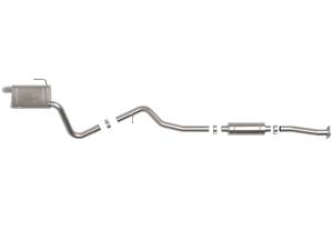 aFe Power - aFe Power Takeda 2-1/4 to 2-1/2 IN 304 Stainless Steel Cat-Back Exhaust Subaru Outback 10-14 H4-2.5L - 49-36806 - Image 2