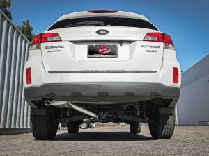 aFe Power - aFe Power Takeda 2-1/4 to 2-1/2 IN 304 Stainless Steel Cat-Back Exhaust Subaru Outback 10-14 H4-2.5L - 49-36806 - Image 4