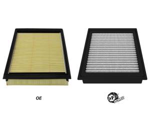 aFe Power - aFe Power Magnum FLOW OE Replacement Air Filter w/ Pro DRY S Media (Pair) Nissan Z 23-23 V6-3.0L (tt) - 30-10408DM - Image 4