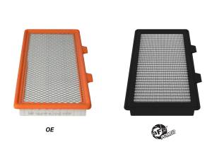 aFe Power - aFe Power Magnum FLOW OE Replacement Air Filter w/ Pro DRY S Media Cadillac CT6 16-19 L4-2.0L - 30-10411D - Image 3