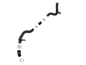 aFe Power - aFe Power BladeRunner 2-1/4 IN to 2-1/2 IN Aluminum Hot Charge Pipe Black Hyundai Kona N 22-23 L4-2.0L (t) - 46-20628-B - Image 2
