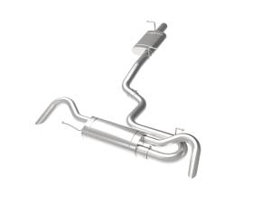 aFe Power MACH Force-Xp 3 IN to 2-1/2 IN 304 SS Cat-Back Hi-Tuck Exhaust System Volkswagen Atlas 18-23 L4-2.0L/V6-3.6L - 49-36452