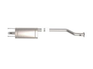 aFe Power - aFe Power ROCK BASHER 2-1/2 IN 409 Stainless Steel Cat-Back Exhaust System Toyota Tacoma 00-04 L4-2.7/V6-3.4L - 49-46066 - Image 2