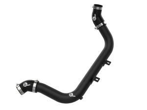 Forced Induction - Intercooler Hoses & Pipes - aFe Power - aFe Power BladeRunner 2-1/4 IN Aluminum Hot Charge Pipe Black Hyundai Elantra/Elantra GT/i30 17-20/Veloster 19-21 L4-1.6L (t) - 46-20638-B