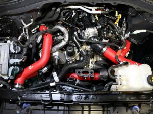 aFe Power - aFe Power BladeRunner 2-1/4 IN Aluminum Hot Charge Pipe Red Ford Explorer ST 20-21 V6-3.0L (tt) - 46-20658-R - Image 6