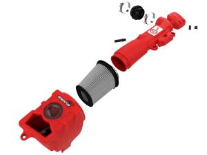 aFe Power - aFe Power Momentum GT Cold Air Intake System Red w/ Pro DRY S Filter Jeep Wrangler (JL) 18-23 V6-3.6L - 51-76217-R - Image 2