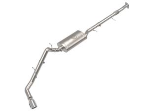 aFe Power - aFe Power Apollo GT Series 3 IN 409 Stainless Steel Cat-Back Exhaust System w/ Polish Tip GM Colorado/Canyon 23-24 L4-2.7L (t) - 49-44141-P - Image 1