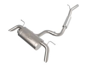 aFe Power - aFe Power MACH Force-Xp 2-1/2 IN Stainless Steel Cat-Back Exhaust System w/ Resonator Audi Q3 19-24 L4-2.0L (t) - 49-36444-1 - Image 1