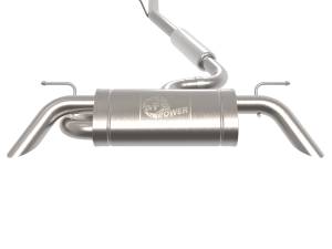 aFe Power - aFe Power MACH Force-Xp 2-1/2 IN Stainless Steel Cat-Back Exhaust System w/ Resonator Audi Q3 19-24 L4-2.0L (t) - 49-36444-1 - Image 2