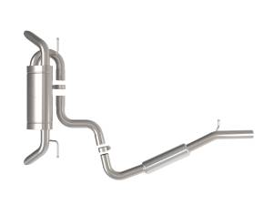 aFe Power - aFe Power MACH Force-Xp 2-1/2 IN Stainless Steel Cat-Back Exhaust System w/ Resonator Audi Q3 19-24 L4-2.0L (t) - 49-36444-1 - Image 3