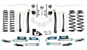 Jeep Wrangler JL 3.5 Inch Enforcer Lift Stage 3 w/ EVO SPEC King 2.5 Inch Shocks with Adjusters EVO Manufacturing