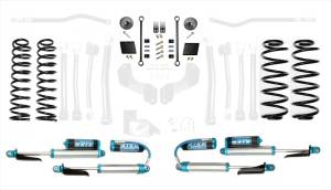 Jeep Wrangler JL 2.5 Inch Diesel Enforcer Lift Stage 1 with EVO SPEC King 2.5 Inch Shocks with Adjusters EVO Manufacturing