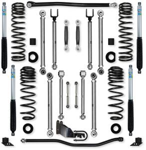 Rock Krawler JL 2.5" X-Factor PRO Mid-arm "No-Limits" System Bilstein Shocks