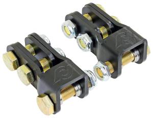 RockJock 4x4 Antirock Double Shear End Link Bracket Kit Extends Arm Length 1.5 Inch Allows up to 1.25 Inch Link Offset Hardware Included Pair - RJ-201000-101