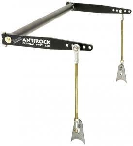 RockJock 4x4 Antirock Sway Bar Kit Universal 39 1/2 Inch Bar 20 Inch Steel Arms - CE-9907-20