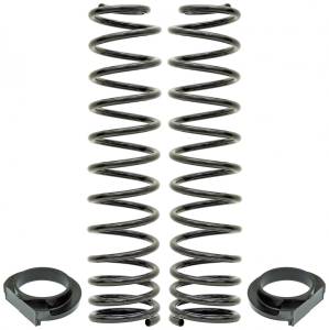 RockJock 4x4 - RockJock 4x4 Front Coil Springs 18-Up Wrangler JL 4 Inch Lift Includes Urethane Isolators Pair - CE-9818FS - Image 1