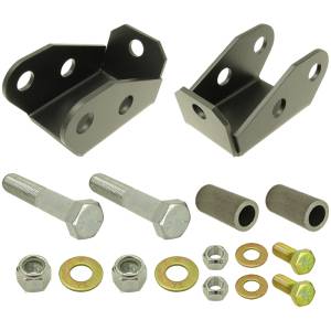 RockJock 4x4 Shock Mount Extensions 97-06 Wrangler TJ and LJ Unlimited Rear Lower Includes Hardware Pair - CE-9601